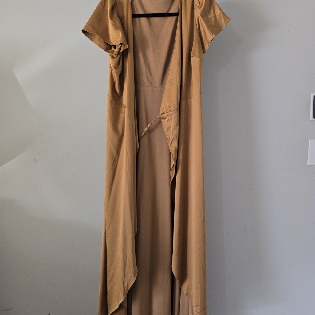 Baltic Born Tan Maxi Dress Nwt Size Large